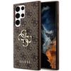 GUESS futerał do SAMSUNG S24 Ultra GUHCS24L4GMGBR (Leather 4G Metal Logo) brązowy