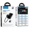 Bezprzewodowy adapter CarPlay Hoco USB A / USB C HU1 czarny