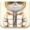 NIMMY futerał COOL&CUTE 2.0 Cat do IPHONE 15 Pro Max khaki