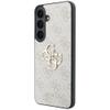 GUESS futerał do SAMSUNG S26 FE (Leather 4G Metal Logo) różowy