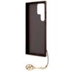 GUESS futerał do SAMSUNG S24 Ultra GUHCS24LGF4GBR (4G Charm) brązowy