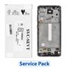ServicePack Wyświetlacz LCD SAMSUNG  A52S 5G A528B GH82-26861D White