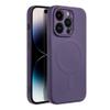 Futerał do iPhone 14 PRO Silicone Mag Cover zgodny z MagSafe ciemnofioletowy