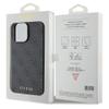 GUESS futerał do IPHONE 15 Pro GUHCP15LG4GFGR (4G Metal Logo) szary