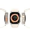 DUX DUCIS pasek GS nylonowy do Apple Watch 42 / 44 / 45 / 49 mm platynowy