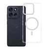 Futerał do Motorola G56 Frame Clear Hybrid Mag Cover zgodny z MagSafe transparentny