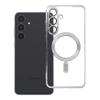 Etui na Samsung S25 FE Electro Mag Cover zgodne z MagSafe srebrne