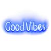 NEON NA ŚCIANĘ LED na USB - Good Vibes model