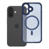 Etui na iPhone 16 Full Matte Mag Cover zgodne z MagSafe niebieskie