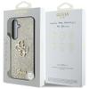 GUESS futerał do SAMSUNG S25 GUHCS25SHG4SGD (Fixed Glitter Big 4G) złoty