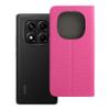 Etui z klapką na Xiaomi Redmi NOTE 14 PRO 4G Sensitive Book różowe