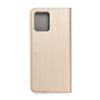 Etui z klapką na Motorola G53 5G Smart Case Book złote