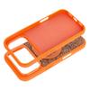 Etui na iPhone 18 Pro / 17 Pro Quartz Circle Stand Mag Cover orange