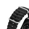 DUX DUCIS pasek OCEAN WAVE silikonowy do Apple Watch 42 / 44 / 45 mm czarny