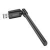 Karta sieciowa WiFI4 Hoco na USB A HI32 czarna
