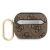 GUESS futerał do APPLE AirPods Pro GUAP4GSMW (4G Script Metal Collection) brązowy