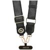 GUESS uniwesalny pasek GUUCNP4DGMK (4G PU Strap Tether Patch Strass Metal Logo) czarny