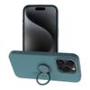 Futerał do iPhone 15 PRO Silicone Ring zielony