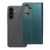 Etui z klapką na Samsung A56 Smart Magneto ciemnozielone