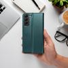 Etui z klapką na Samsung A36 Smart Magneto ciemnozielone