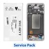ServicePack Wyświetlacz LCD do SAMSUNG A56 5G A566B Pink GH82-36829D