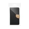 Etui z klapką na Samsung A14 4G / A14 5G Fancy Book czarno-złote