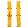 Pasek do zegarka 22 mm Titmo Strap S2 silicone żółty