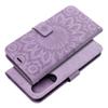 Etui z klapką na Samsung A57 5G Mezzo Book mandala fioletowe