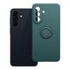 Etui na Samsung A57 5G Silicone Ring zielone