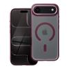 Futerał do iPhone 17 AIR Matte Mag Cover zgodny z MagSafe czerwony
