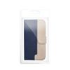 Etui z klapką na iPhone 17 PRO Split Book granatowo-kremowe