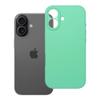 Etui na iPhone 17 Silicone 2mm (camera protection) zgodne z MagSafe miętowe