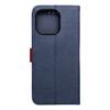 Etui z klapką na Motorola G37 POWER Split Book granatowo-czerwone