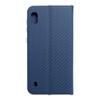 Etui z klapką na Samsung A10 Luna Book Carbon niebieskie
