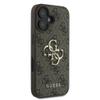GUESS futerał do IPHONE 16 GUHCP16S4GMGBR (4G PU Big Logo) brązowy