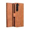 Etui z klapką na Samsung S22 Tender Book brązowe
