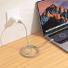 Kabel USB A do Micro USB Hoco 2,4A 1 m X107 szary