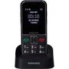 MAXCOM telefon dla seniora + opaska SOS MM735 czarny