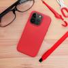 Futerał LEATHER MAG COVER kompatybilny z MagSafe do IPHONE 16 Pro Max czerwony