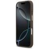 GUESS futerał do IPHONE 17 kompatybilny z MagSafe GUHMP17SPG4SEMCW (PU W/ 4G Stripe) brązowy