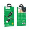 Kabel USB A do USB C Hoco 3A 1,2 m z LCD U146 czarny
