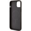 GUESS futerał do IPHONE 15 Plus / 14 Plus GUHMP15MG4GFRW (Leather 4G Metal Logo) brązowy