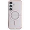 GUESS futerał do SAMSUNG S25 GUHMS25SPFTDTEP (Magnetic IML Rhinestones) różowy
