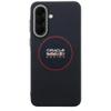 RED BULL futerał do SAMSUNG A57 RBHCA5724PUILVR (Meshed PU Red Ring & Metal Buttons) granatowy