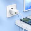 Ładowarka sieciowa do telefonu Hoco USB A + USB C QC3.0 PD AFC 3A 30W N71 biała