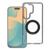 Etui na Xiaomi Redmi 17 4G / 5G Frame Circle Stand zgodne z MagSafe czarne