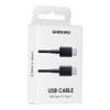 Oryginalny Kabel USB C do USB C Samsung EP-DA705BBEGWW 1 m blister czarny