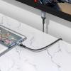 Kabel USB C do HDMI Hoco 4K 30Hz 2 m UA43 stalowy szary