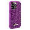 GUESS futerał do IPHONE 14 Pro GUHCP14LPMSDGSF (Disco Script Metal) fuksja