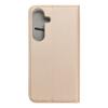 Etui z klapką na Samsung S24 Smart Case Book złote